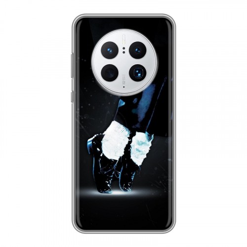 Дизайнерский силиконовый чехол для Huawei Mate 50 Pro Майкл Джексон