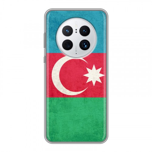 Дизайнерский силиконовый чехол для Huawei Mate 50 Pro Флаг Азербайджана