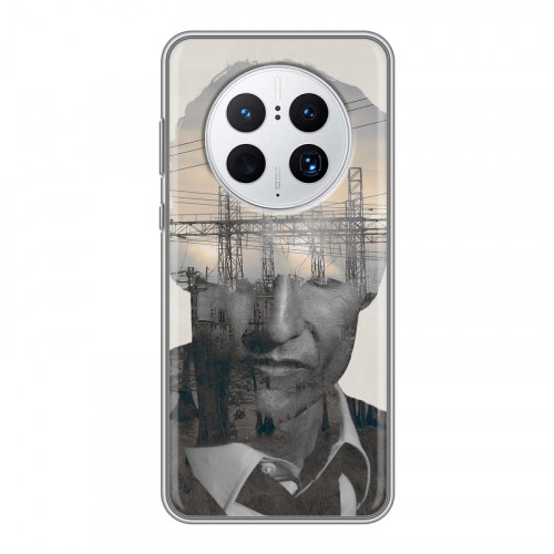 Дизайнерский силиконовый чехол для Huawei Mate 50 Pro Настоящий детектив
