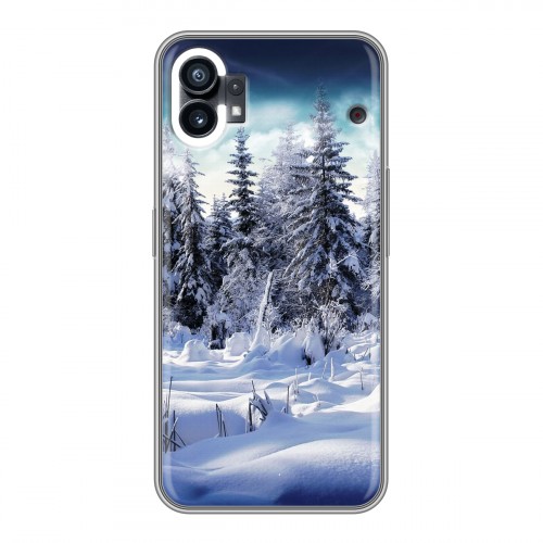 Дизайнерский силиконовый чехол для Nothing Phone (1) Зима