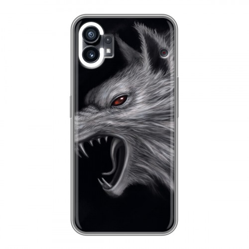 Дизайнерский силиконовый чехол для Nothing Phone (1) Волки