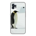 Дизайнерский силиконовый чехол для Nothing Phone (1) Пингвины