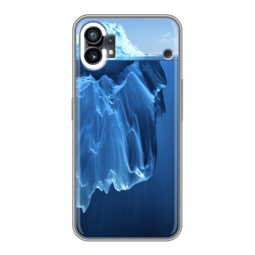 Дизайнерский силиконовый чехол для Nothing Phone (1) айсберг