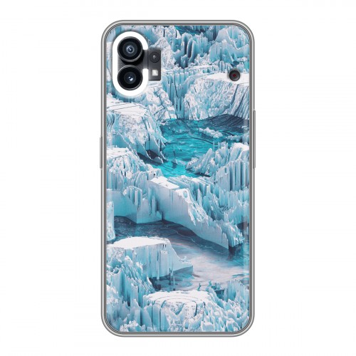 Дизайнерский силиконовый чехол для Nothing Phone (1) айсберг