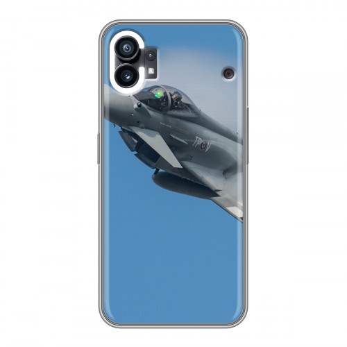 Дизайнерский силиконовый чехол для Nothing Phone (1) самолеты