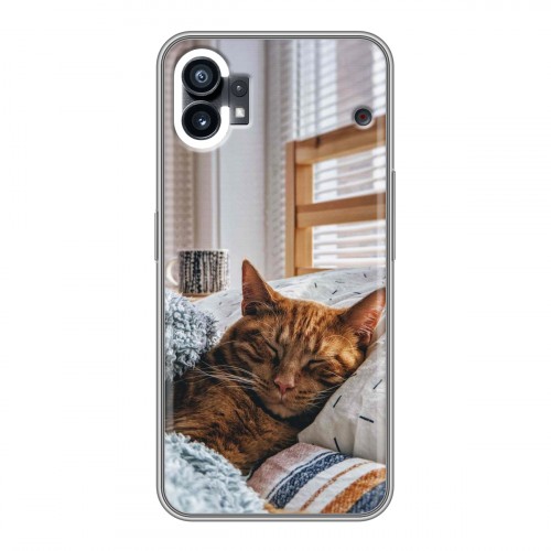 Дизайнерский силиконовый чехол для Nothing Phone (1) Коты