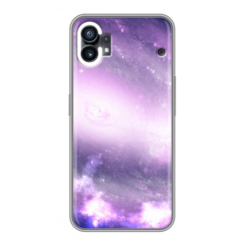 Дизайнерский силиконовый чехол для Nothing Phone (1) Галактика
