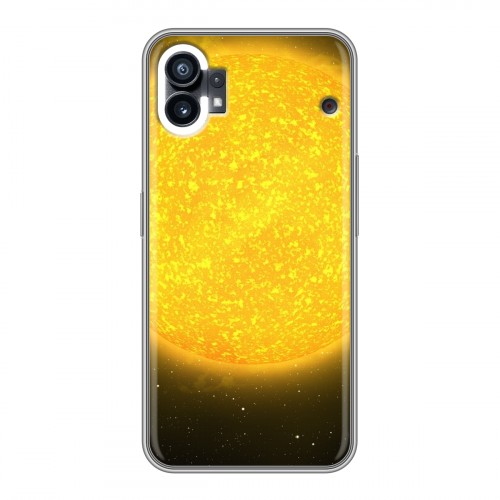 Дизайнерский пластиковый чехол для Nothing Phone (1) Солнце