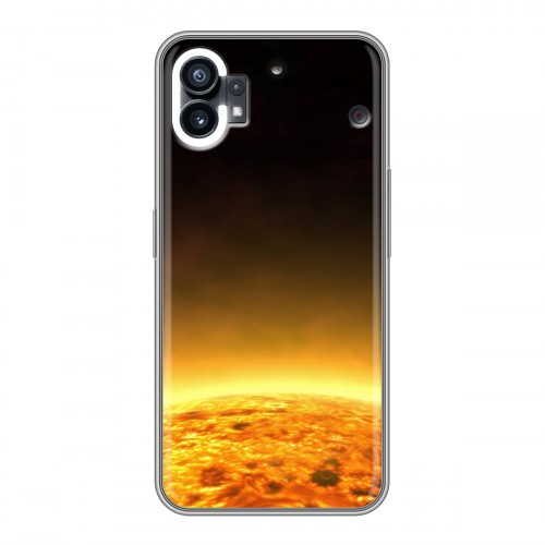 Дизайнерский силиконовый чехол для Nothing Phone (1) Солнце