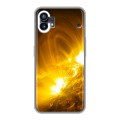 Дизайнерский силиконовый чехол для Nothing Phone (1) Солнце