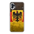 Дизайнерский силиконовый с усиленными углами чехол для Nothing Phone (1) Флаг Германии