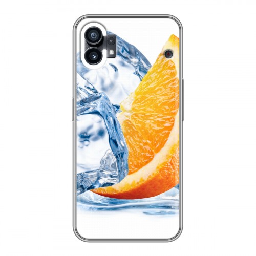 Дизайнерский силиконовый чехол для Nothing Phone (1) Апельсины