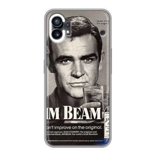 Дизайнерский силиконовый чехол для Nothing Phone (1) Jim Beam