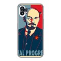 Дизайнерский пластиковый чехол для Nothing Phone (1) Владимир Ленин