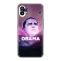 Дизайнерский силиконовый чехол для Nothing Phone (1) Барак Обама