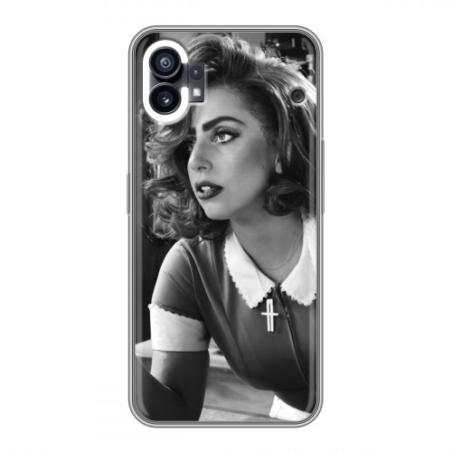 Дизайнерский силиконовый чехол для Nothing Phone (1) Леди Гага