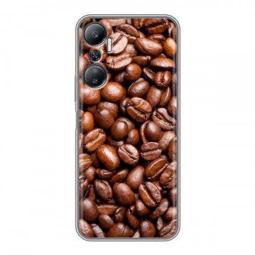 Дизайнерский силиконовый с усиленными углами чехол для Infinix Hot 20 Кофе напиток