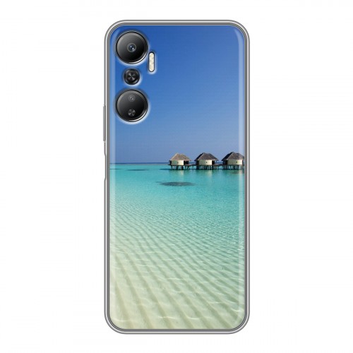 Дизайнерский силиконовый с усиленными углами чехол для Infinix Hot 20 Пляж