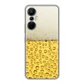 Дизайнерский силиконовый чехол для Infinix Hot 20S Пузырьки пива