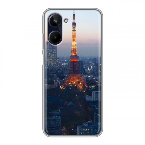 Дизайнерский силиконовый чехол для Realme 10 4G Токио