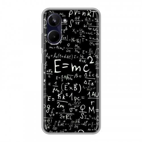 Дизайнерский силиконовый чехол для Realme 10 4G Альберт Эйнштейн