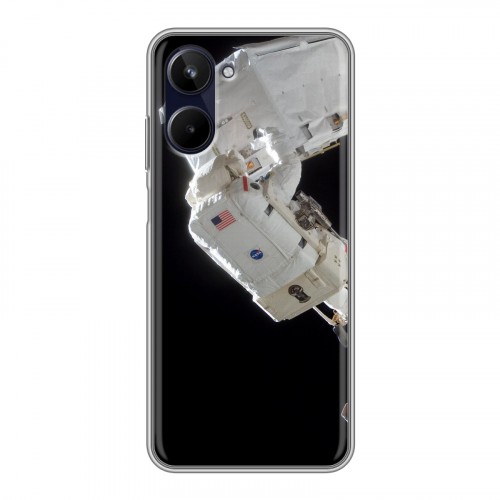 Дизайнерский силиконовый чехол для Realme 10 4G Космонавт