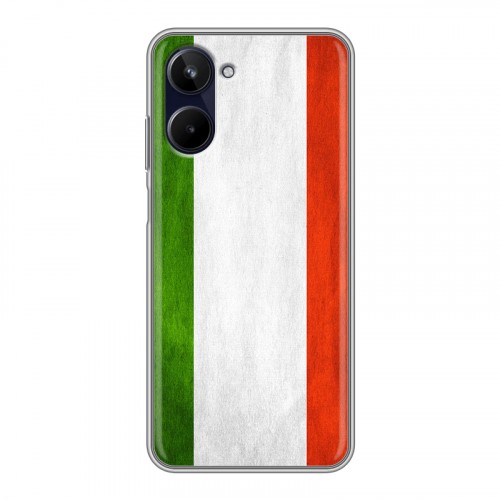 Дизайнерский силиконовый чехол для Realme 10 4G Флаг Италии