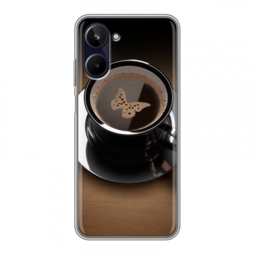 Дизайнерский силиконовый чехол для Realme 10 4G Кофе напиток