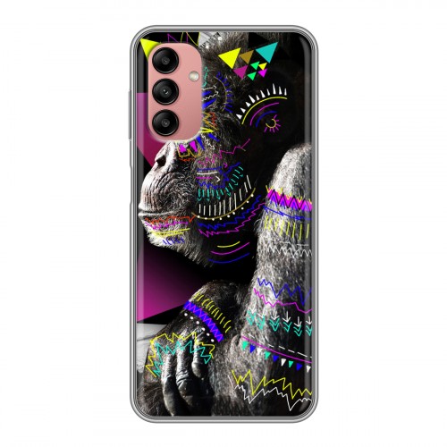 Дизайнерский силиконовый чехол для Samsung Galaxy A04s Животный стиль