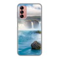Дизайнерский силиконовый чехол для Samsung Galaxy A04s водопады