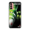 Дизайнерский силиконовый чехол для Samsung Galaxy A04s Heineken