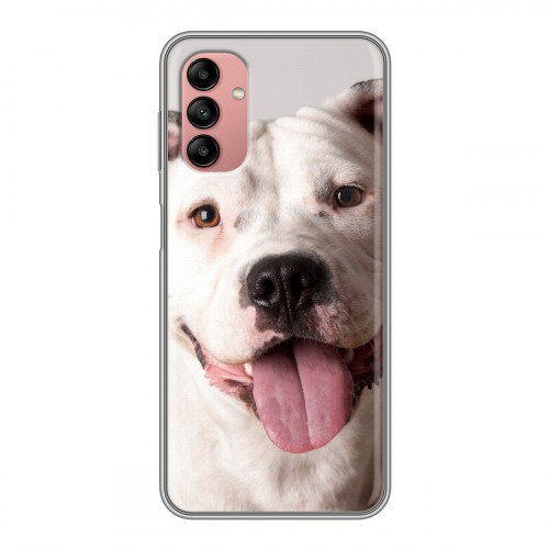 Дизайнерский силиконовый чехол для Samsung Galaxy A04s Собаки