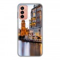 Дизайнерский силиконовый с усиленными углами чехол для Samsung Galaxy M23 5G амстердам