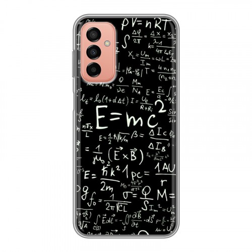 Дизайнерский силиконовый чехол для Samsung Galaxy M23 5G Альберт Эйнштейн