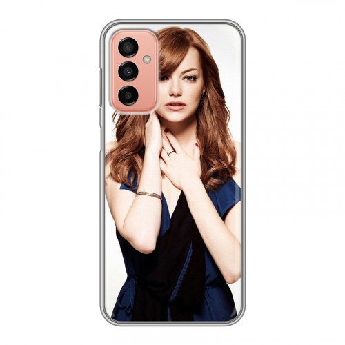 Дизайнерский силиконовый чехол для Samsung Galaxy M23 5G Эмма Стоун