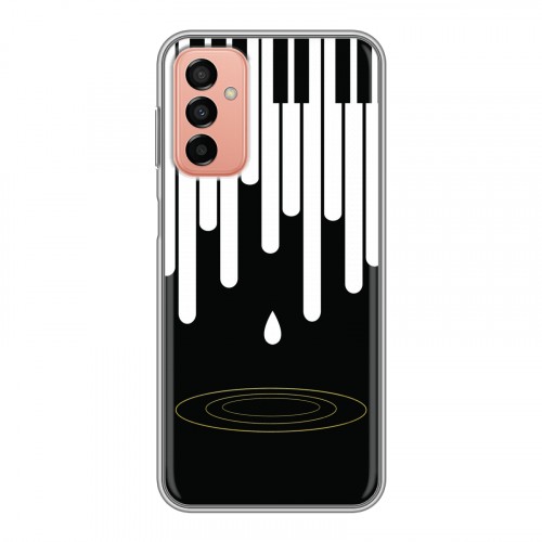 Дизайнерский силиконовый чехол для Samsung Galaxy M23 5G Дизайнерское пианино