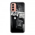 Дизайнерский силиконовый чехол для Samsung Galaxy M23 5G Jack Daniels