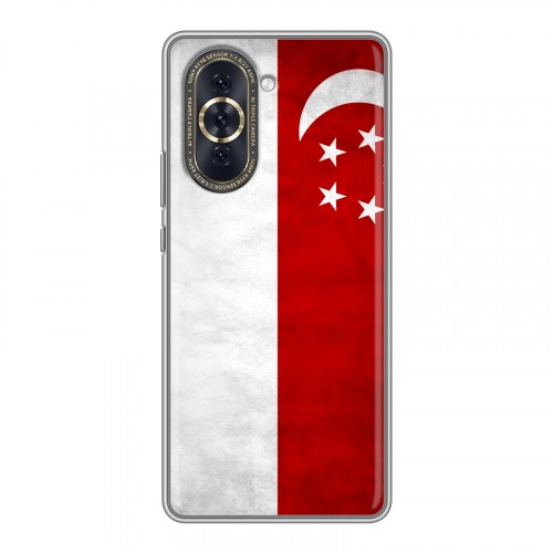 Дизайнерский силиконовый с усиленными углами чехол для Huawei Nova 10 Сингапур