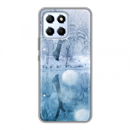 Дизайнерский пластиковый чехол для Huawei Honor X6 Зима
