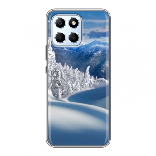 Дизайнерский силиконовый чехол для Huawei Honor X6 Зима