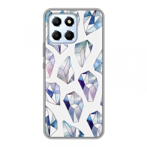 Дизайнерский силиконовый чехол для Huawei Honor X6 Алмазный Глэм