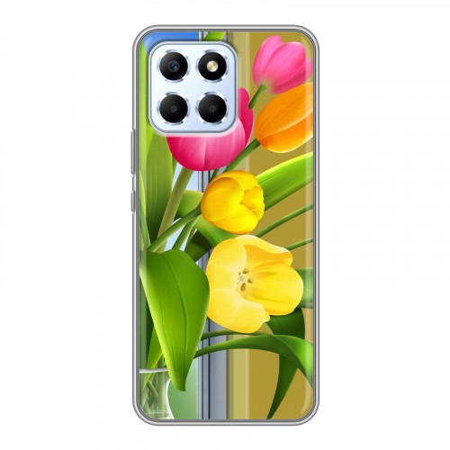 Дизайнерский пластиковый чехол для Huawei Honor X6 8 марта