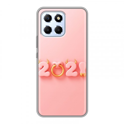 Дизайнерский силиконовый чехол для Huawei Honor X6 Happy 2021