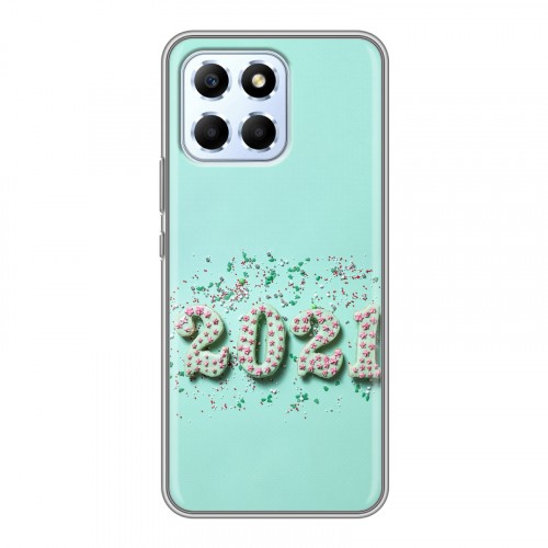 Дизайнерский пластиковый чехол для Huawei Honor X6 Happy 2021