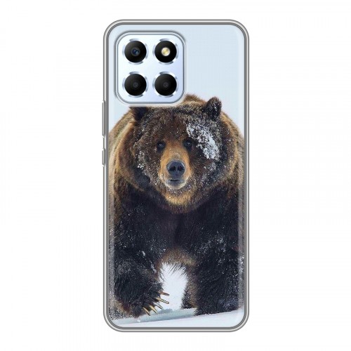 Дизайнерский силиконовый чехол для Huawei Honor X6 Медведь
