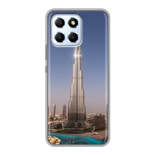 Дизайнерский силиконовый чехол для Huawei Honor X6 Дубаи