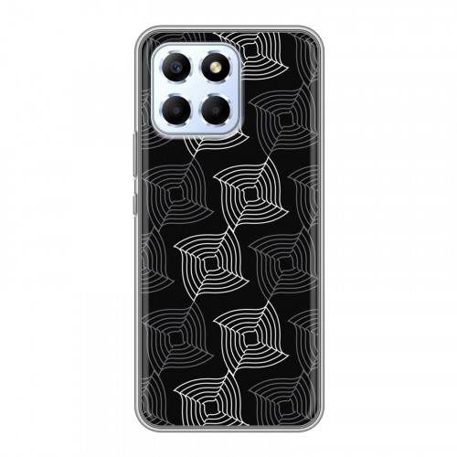 Дизайнерский силиконовый чехол для Huawei Honor X6 Геометрические вихри