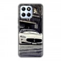 Дизайнерский силиконовый с усиленными углами чехол для Huawei Honor X6 Maserati