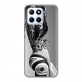 Дизайнерский силиконовый с усиленными углами чехол для Huawei Honor X6 Ники Минаж