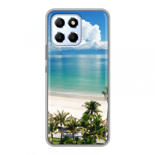 Дизайнерский пластиковый чехол для Huawei Honor X6 Пляж